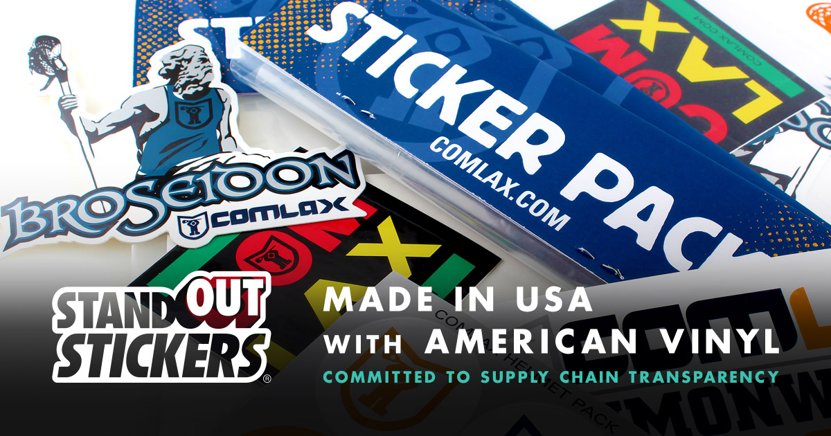 Custom Vinyl Stickers, Made In USA - StandOut Stickers
